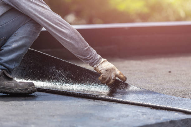 Professional Emergency Waterproofing technician working in Elmer, NJ